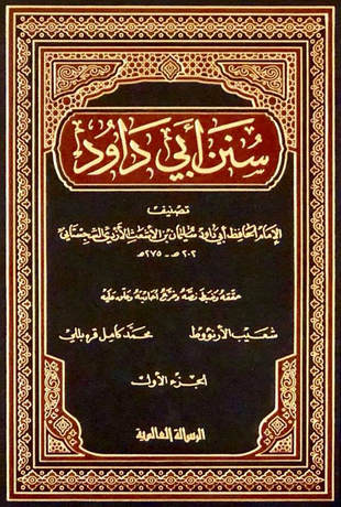 غلاف كتاب سنن أبي داود - ت الأرنؤوط