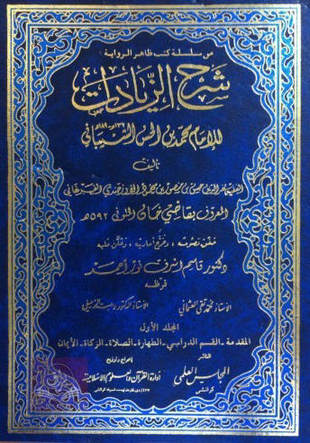 غلاف كتاب شرح الزيادات - قاضي خان